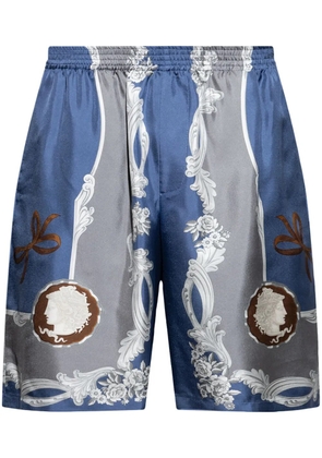 Versace Cameo silk shorts - 5UE30 PRINT