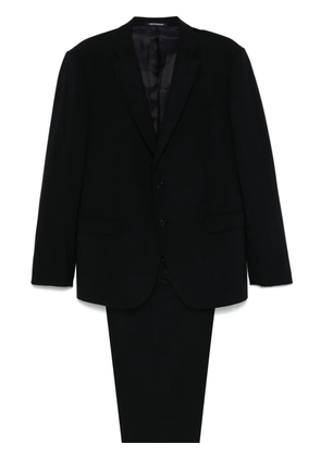 Emporio Armani single-breasted suit - Blue