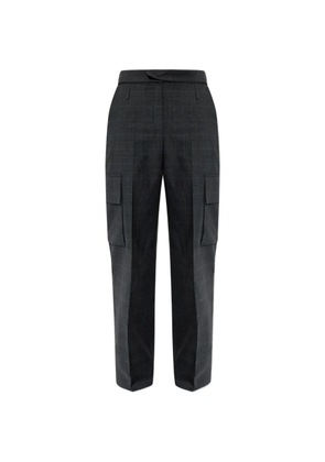 IRO Cruze plaid cargo trousers - Grey