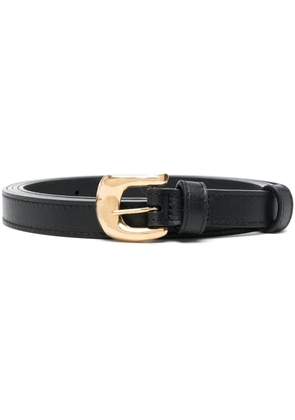 Altuzarra mini-buckle leather belt - Black