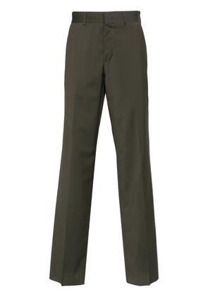 FENDI straight-leg trousers - Green