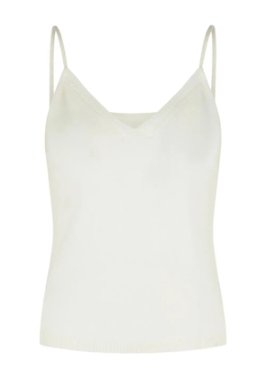 Lisa Yang braided-strap cashmere tank top - Neutrals