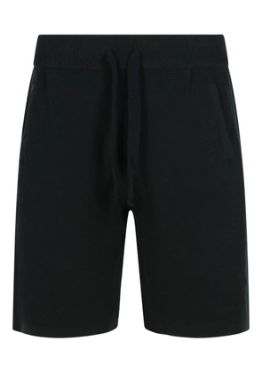 Laneus drawstring pocket shorts - Black