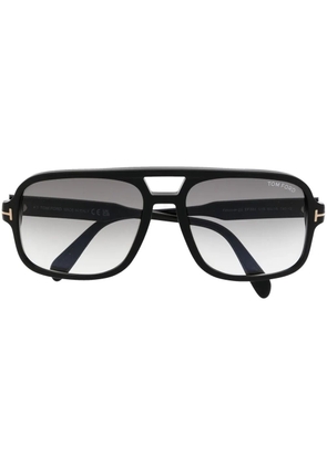 TOM FORD Eyewear pilot-frame tinted sunglasses - Black