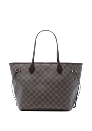 Louis Vuitton Pre-Owned 2010 Damier Ebene Neverfull MM tote bag - Brown