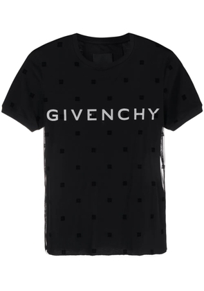 Givenchy logo-print layered-effect T-shirt - Black