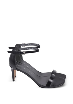 Stuart Weitzman Ankle strap stiletto sandal - Black