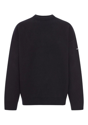 Balenciaga logo-patch sweater - Black