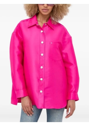 Miss Sixty pearl-embellished shirt - Pink