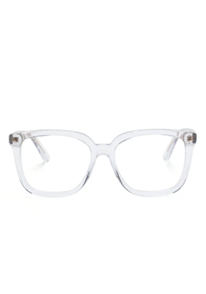 Gucci Eyewear transparent square-frame glasses - White