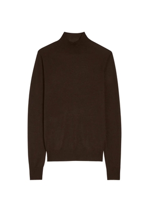 JOSEPH high-neck sweater - Brown