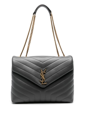 Saint Laurent medium Loulou shoulder bag - Grey