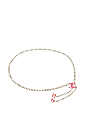 CHANEL Pre-Owned 2004 chain belt - Gold