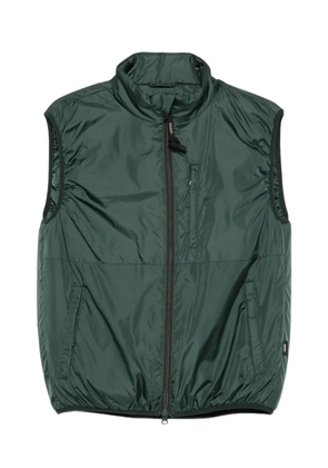 ASPESI Jil zip-fastening gilet - Green