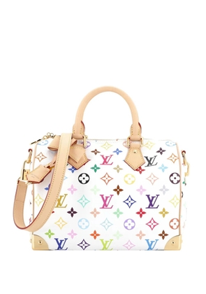 Louis Vuitton Pre-Owned x Takashi Murakami Speedy Soft Bandouliere Bag Monogram Multicolor 25 satchel - White