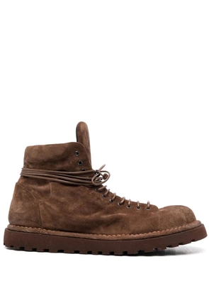 Marsèll Pallottola suede boots - Brown