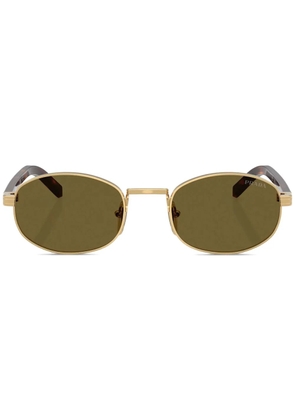 Prada Eyewear oval-frame sunglasses - Gold