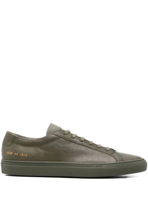 Common Projects leather lace-up sneakers - Green