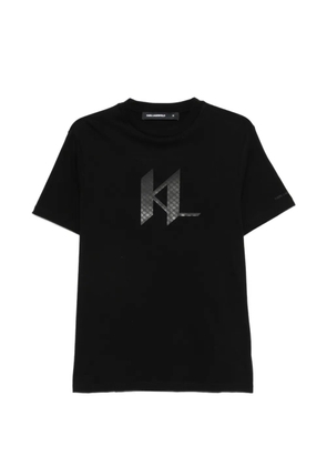 Karl Lagerfeld logo-motif T-shirt - Black