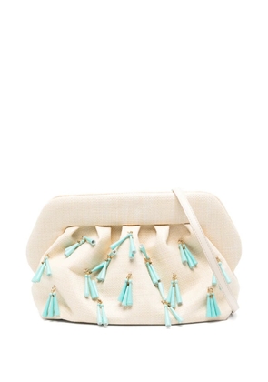 Themoirè Emera clutch bag - Neutrals