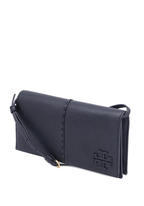 Tory Burch Mcgraw leather crossbody bag - Black