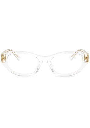 Miu Miu Eyewear cat-eye frame glasses - White