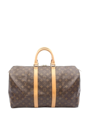 Louis Vuitton Pre-Owned 1999 45 Keepall monogram luggage - Brown