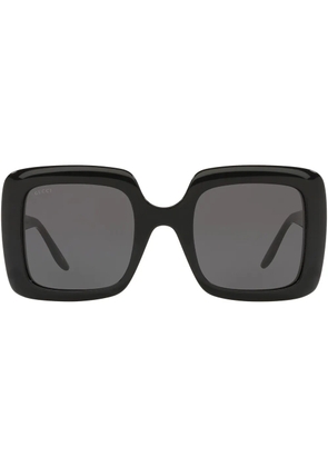 Gucci Eyewear oversized square-frame sunglasses - Black