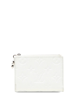 Louis Vuitton Pre-Owned 2021-2025 Monogram Empreinte Lisa Compact Wallet small wallets - White