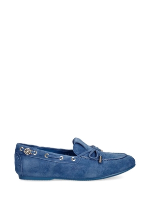 GUESS USA Aisha tie-detail loafers - Blue