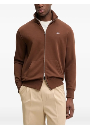 Gant zip-up sweater - Brown