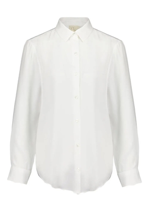 PAULA silk shirt - White