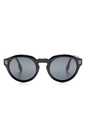 Burberry Eyewear round-frame stud-detailed sunglasses - Black