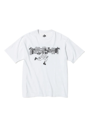 BEAMS PLUS x ESOW graphic short-sleeve T-shirt - White