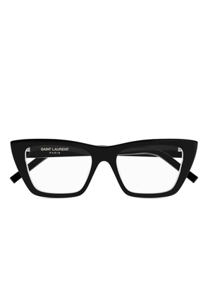 Saint Laurent Eyewear square-frame glasses - Black