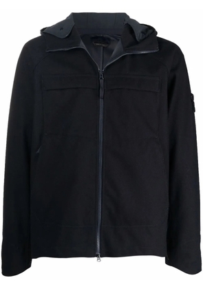 Stone Island Compass hooded jacket - Blue