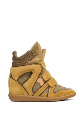 ISABEL MARANT Bekett suede sneakers - Neutrals