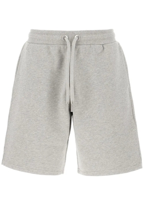 AMI Paris Ami de Coeur cotton track shorts - Grey
