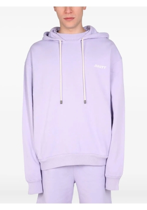 MOUTY logo-print hoodie - Purple