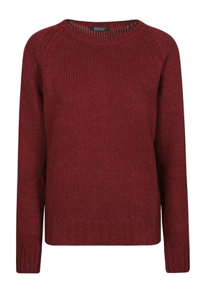 Aragona raglan-sleeve cashmere sweater - Red