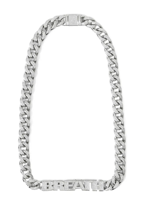 BREATH cuban-link necklace - Silver