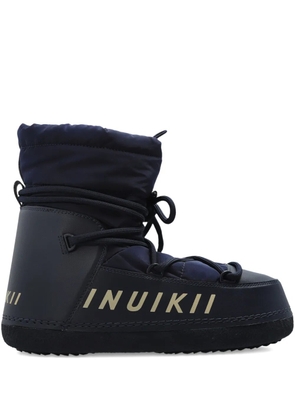 Inuikii logo-lettering snow boots - Blue
