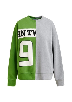 Essentiel Antwerp split-panel sweatshirt - Green