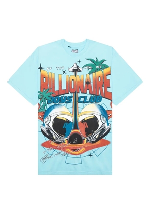 Billionaire Boys Club BB Tropics astronaut-print graphic T-shirt - Blue