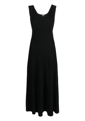 By Malene Birger scoop-neck maxi dress - Black