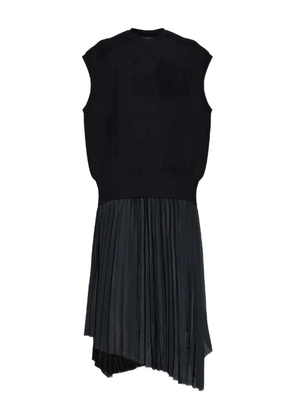 AllSaints pleated midi dress - Black