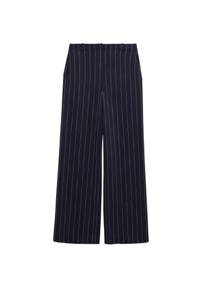 Simkhai pinstripe-patterned trousers - Blue