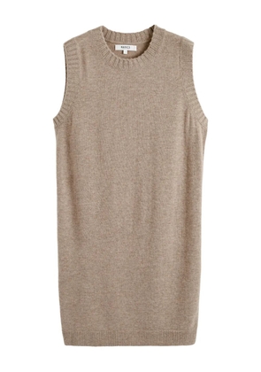 Chinti & Parker round-neck sleeveless dress - Neutrals