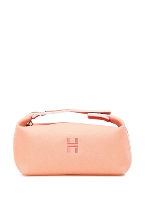 Hermès Pre-Owned 2012-2024 Small Toile Bride A Brac vanity bag - Pink