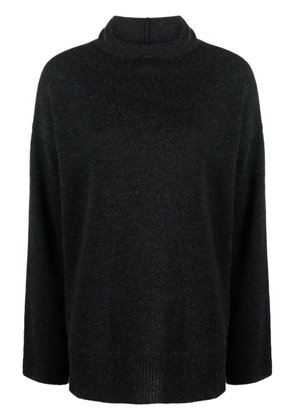 ASPESI roll-neck cashmere jumper - Grey